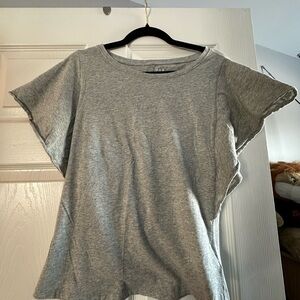GAP Gray Short Sleeve Women's Tee
